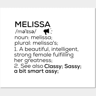 Melissa Name Definition Melissa Female Name Posters and Art